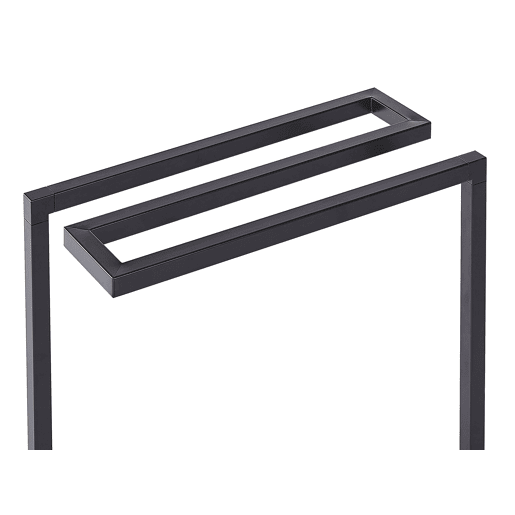 Suporte para toalha GARCITAS Metal Preto