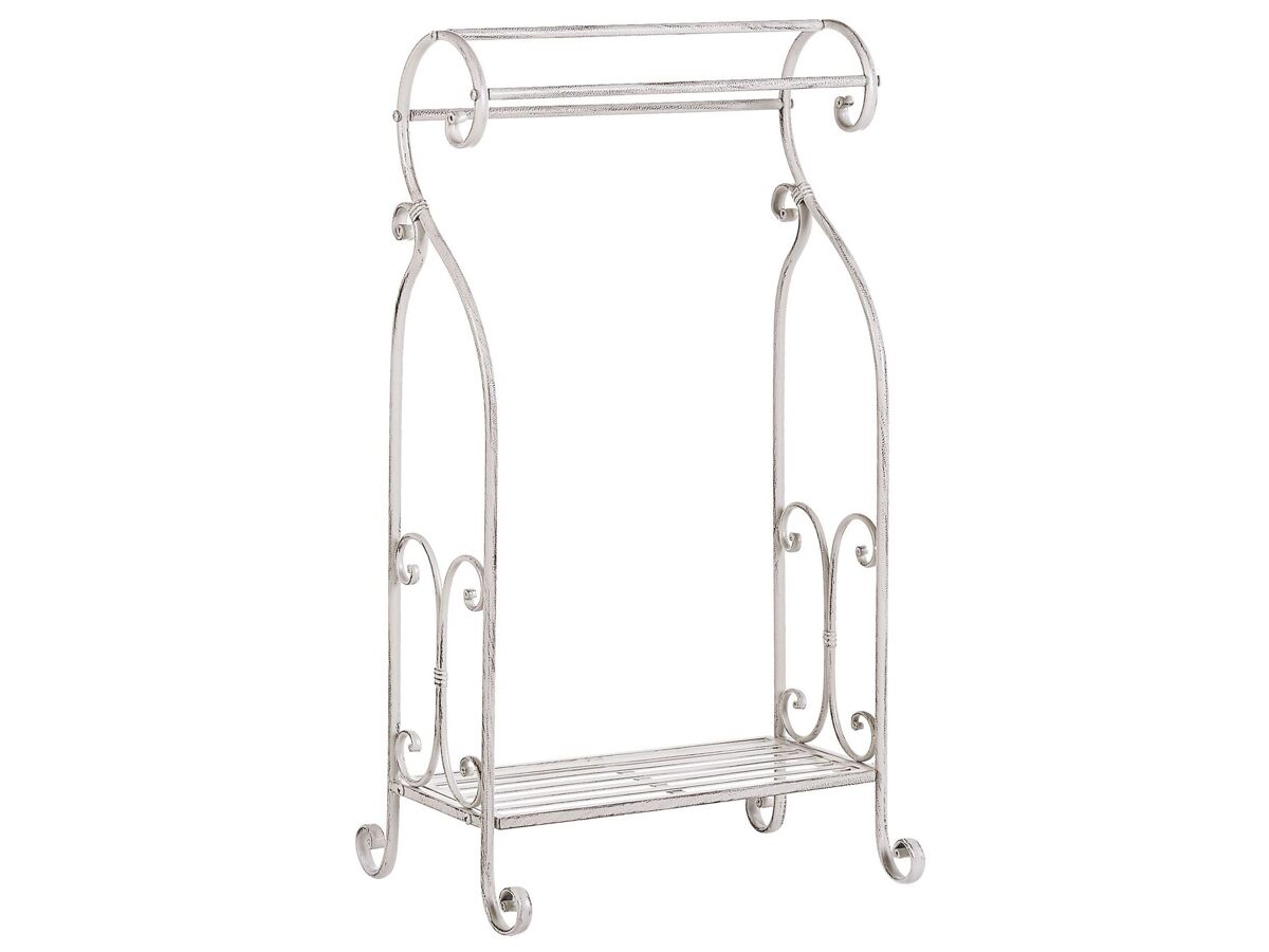 Beliani Toallero de pie LINARES