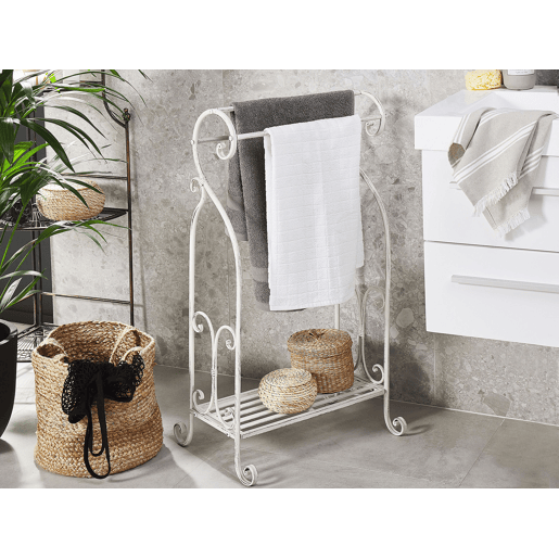 Suporte para toalha LINARES Metal Branco