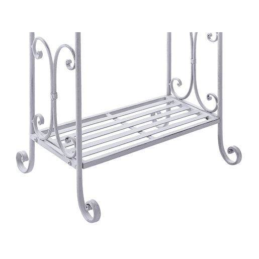 Suporte para toalha LINARES Metal Cinzento