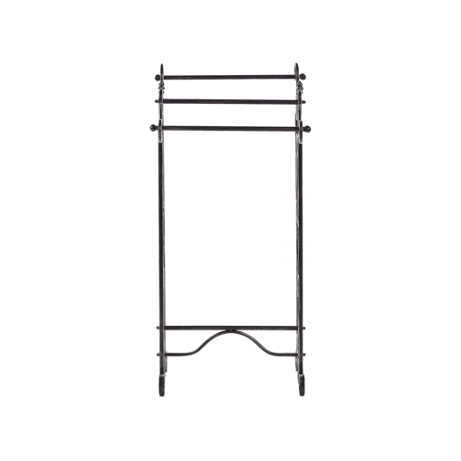 Suporte para toalha CHILLAN Metal Preto Suporte para toalha CHILLAN Metal Preto
