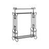 Suporte para toalha GLADIS Metal Preto