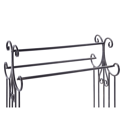 Suporte para toalha GLADIS Metal Preto