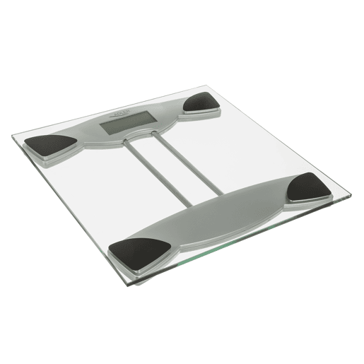 Adler AD 8124 Balança Digital Escala de medida 2,5 a 150 Kg  100g Superfície em Vidro, , Transparente