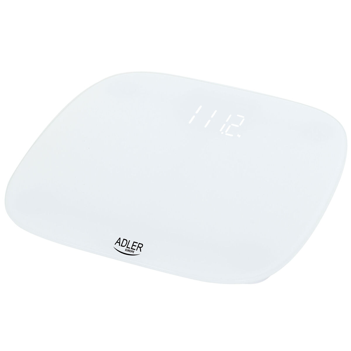 Adler ad8176 báscula de baño digital alta precisión 180kg, pantalla led apagado automático, vidrio templado, , blanco