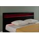 Corium Cama Doble Paris tapizada en piel sintética - con LED 189x210 Corium Cama Doble Paris tapizada en piel sintética - con LED 189x210 Blanco/ Beige