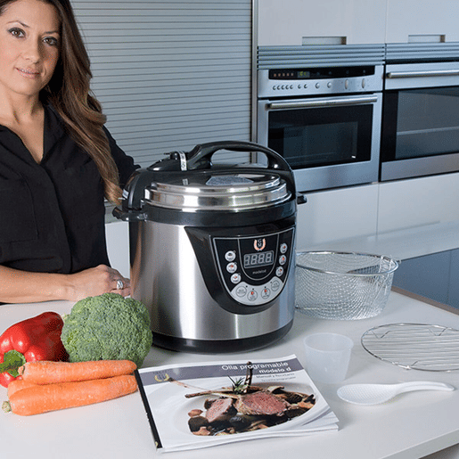 Cecotec Panela programável 24 h, função fritar, capacidade de 6 litros e 9 menus de cozinha. Cecotec Panela programável 24 h, função fritar, capacidade de 6 litros e 9 menus de cozinha.
