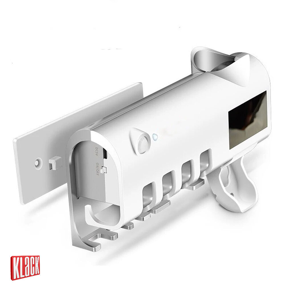 Portacepillos de Dientes Eléctrico Esterilizador UV 2000 mAh KLACK®