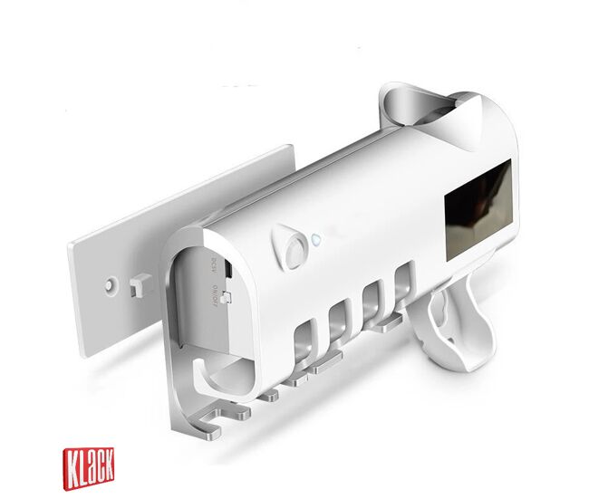 Portacepillos de dientes eléctrico esterilizador uv 2000 mah klack
