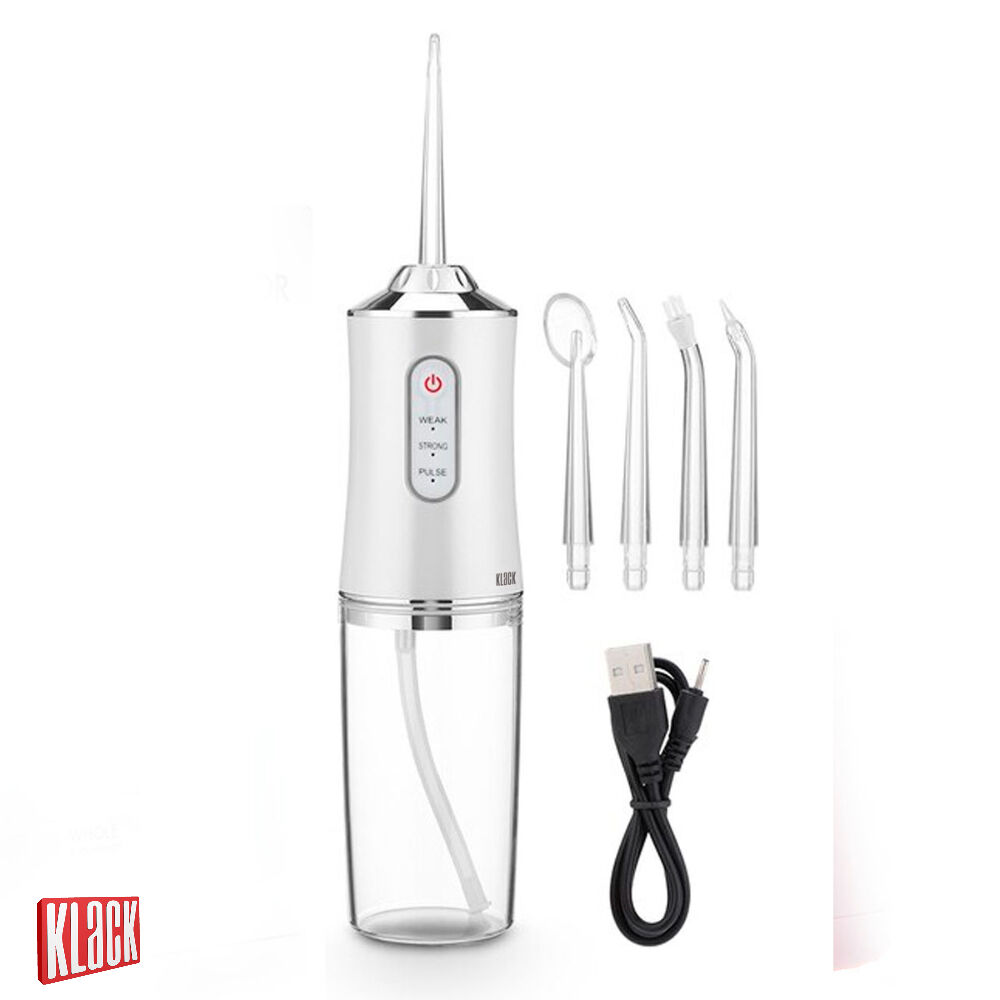 Irrigador dental con 4 boquillas y 3 intensidades KLACK®