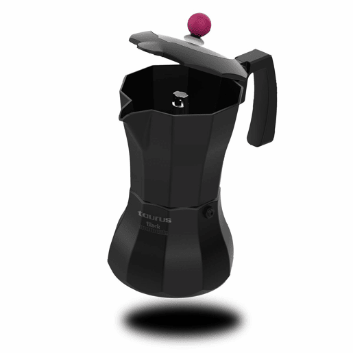 Cafeteira Italiana Taurus KCP9006I 6T Preto Alumínio