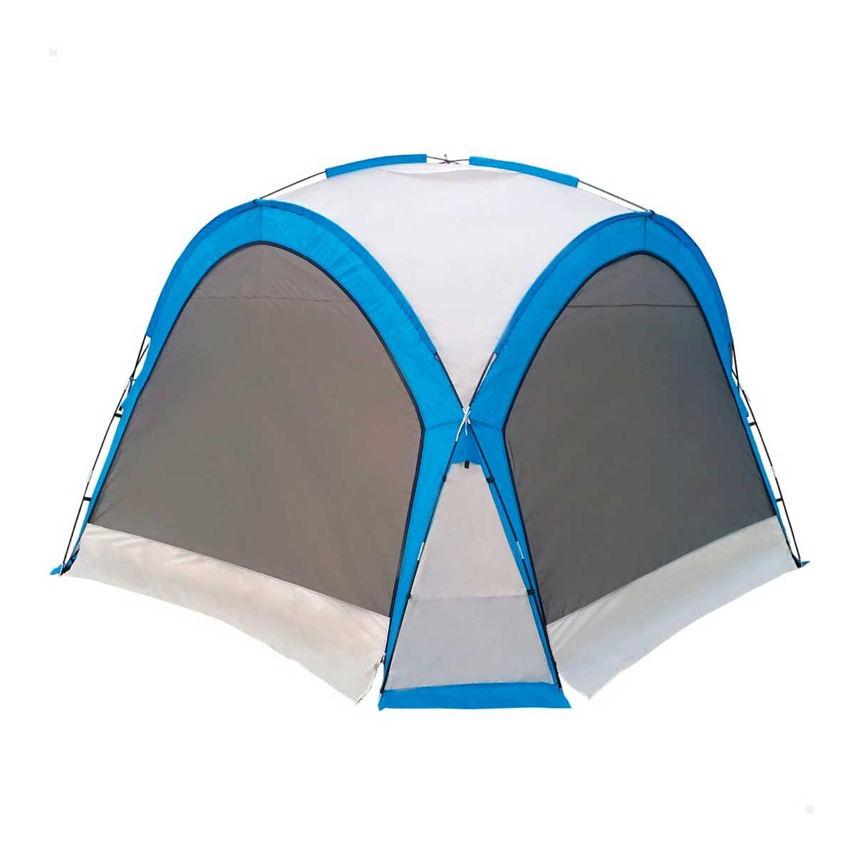 Tienda de campaña Aktive con mosquitera azul/gris 260x350x350 cm