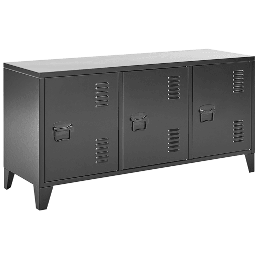 Arrumação de escritório CARDIFF Metal Preto