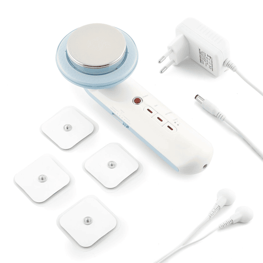 Aparelho de Massagem Anticelulítico por Cavitação Ultrassónica com Infravermelhos e Eletroestimulação 3 em 1 CellyMax InnovaGoods