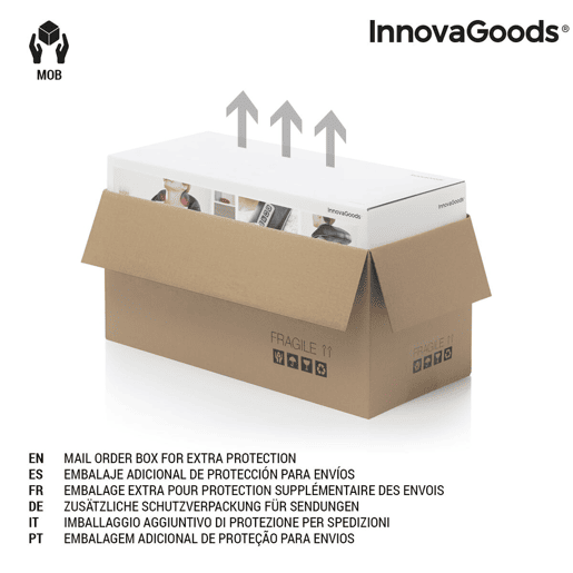 Aparelho Anticelulítico de Vacuoterapia Pro InnovaGoods Aparelho Anticelulítico de Vacuoterapia Pro InnovaGoods