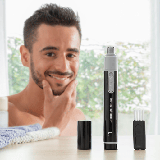 Aparador de pelos para nariz e orelha Trimpen InnovaGoods Aparador de pelos para nariz e orelha Trimpen InnovaGoods