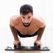 Tabla de Flexiones Push-Up con Bandas de Resistencia y Guía de Ejercicios Tabla de Flexiones Push-Up con Bandas de Resistencia y Guía de Ejercicios Negro