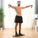 Tabla de Flexiones Push-Up con Bandas de Resistencia y Guía de Ejercicios Tabla de Flexiones Push-Up con Bandas de Resistencia y Guía de Ejercicios Negro