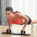 Tabla de Flexiones Push-Up con Bandas de Resistencia y Guía de Ejercicios Tabla de Flexiones Push-Up con Bandas de Resistencia y Guía de Ejercicios Negro
