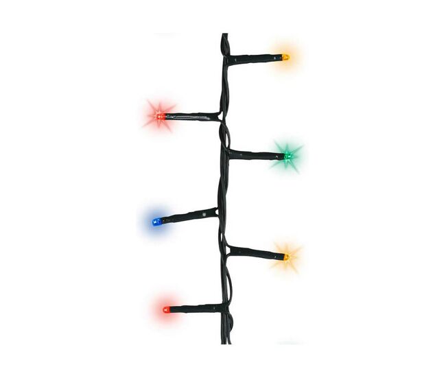 Guirnalda de luces led lumineo blanco multicolor