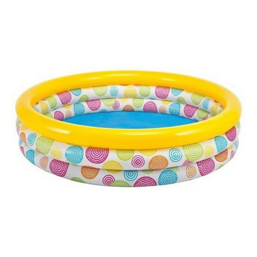 Piscina insuflável intex 3 aros círculos 168x38 cm - 481 l Piscina insuflável intex 3 aros círculos 168x38 cm - 481 l