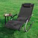 SoBuy Set de 2 Tumbonas de Jardín Reclinables, OGS28-HBx2 SoBuy Set de 2 Tumbonas de Jardín Reclinables, OGS28-HBx2 Negro