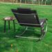 SoBuy Set de 2 Tumbonas de Jardín Reclinables, OGS28-HBx2 SoBuy Set de 2 Tumbonas de Jardín Reclinables, OGS28-HBx2 Negro