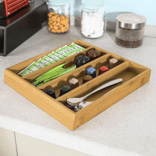 Suporte para cápsulas de café com 1 gaveta FRG280-SCH SoBuy