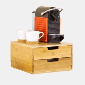 Suporte para cápsulas de café com 2 gavetas FRG82-N SoBuy