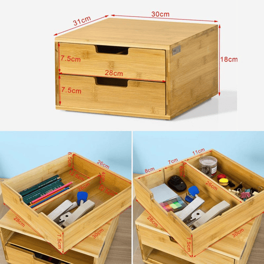 Suporte para cápsulas de café com 2 gavetas FRG82-N SoBuy