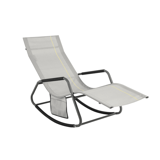 Espreguiçadeira de balanço SoBuy com bolso lateral OGS47-HG SoBuy