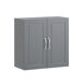 Mueble De Pared Armario Suspendido Con 2 Puertas FRG231 Mueble De Pared Armario Suspendido Con 2 Puertas FRG231 Gris Oscuro