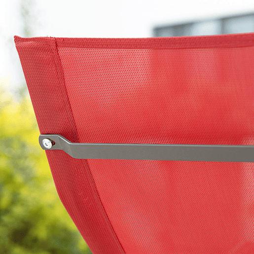 Espreguiçadeira de baloiço com bolso lateral OGS47-R SoBuy