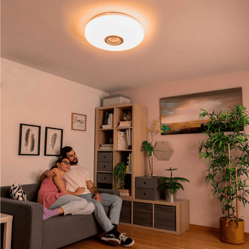 Candeeiro LED de Teto com Altifalante Lumavox InnovaGoods