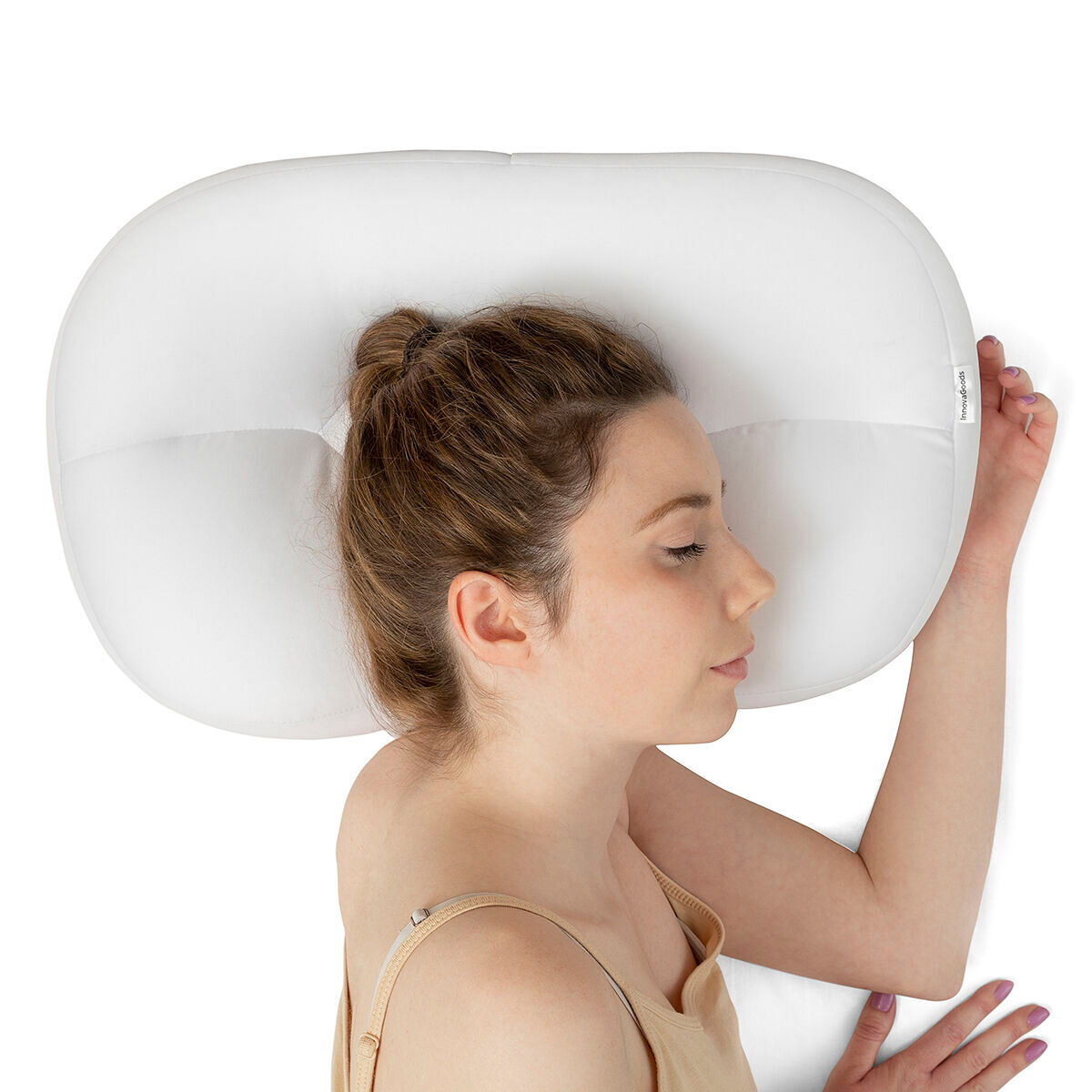 Almohada nube 3d antiarrugas wrileep innovagoods