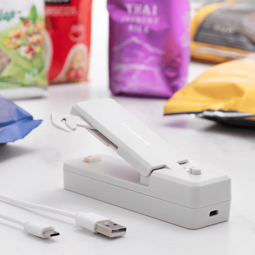 Selador de Sacos Recarregável Magnético com Cortador Rebasyl InnovaGoods