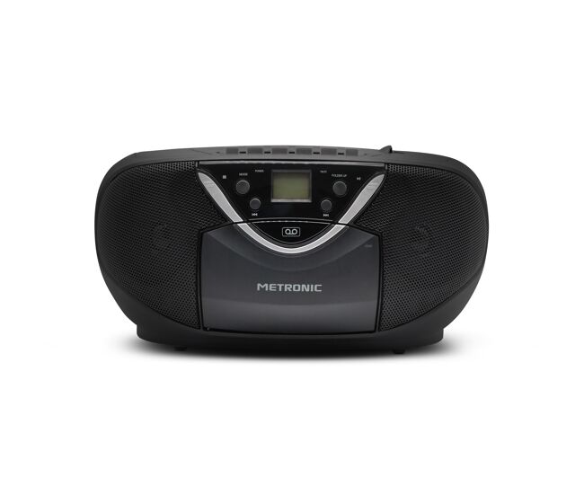 Radio cd con cassete mp3 metronic 477131