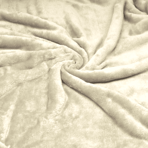 Briebe - Manta de Sofa, Cobertor de Sedalina com Tela de Sherpa 130 x 160cm Quente, Grossa e Extra Macia, , Pérola