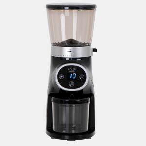 Adler AD4450 Moinho de Café, Moedor de Café Profissional, Moedores de Aço, 31 Ajustes de Moagem, 90gmin Café, 300, Preto