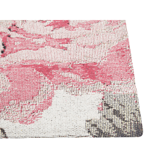 Tapete EJAZ Rosa 200 x 300 cm Algodão