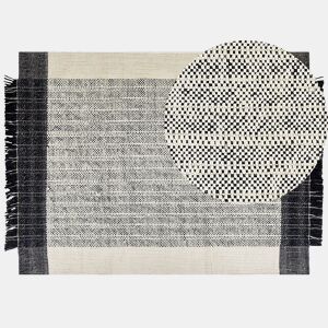 Tapete KETENLI Branco 160 x 230 cm Lã