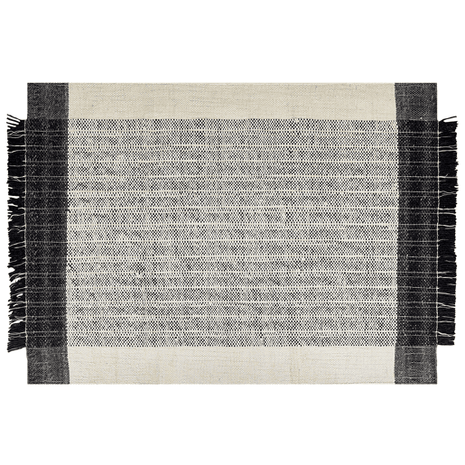 Tapete KETENLI Branco 160 x 230 cm Lã