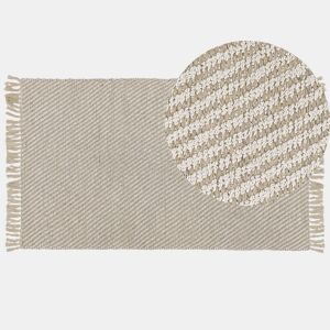 Tapete ALADAG Creme 80 x 150 cm Juta