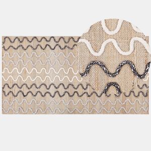 Tapete SOGUT Creme 80 x 150 cm Juta