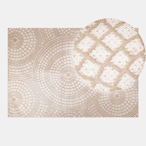 Tapete ARIBA Branco Creme 160 x 230 cm Juta