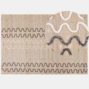 Tapete SOGUT Creme 160 x 230 cm Juta