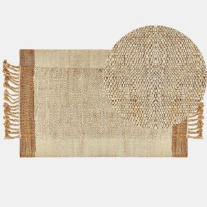 Tapete DEDEMLI Creme 80 x 150 cm Juta