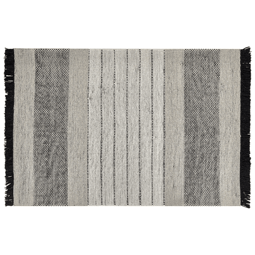 Tapete YAZLIK Creme 140 x 200 cm Lã