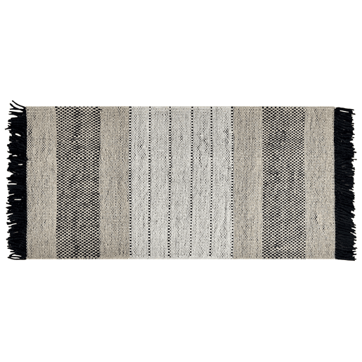 Tapete YAZLIK Creme 80 x 150 cm Lã