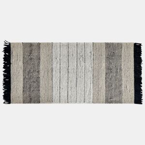 Tapete YAZLIK Creme 80 x 150 cm Lã